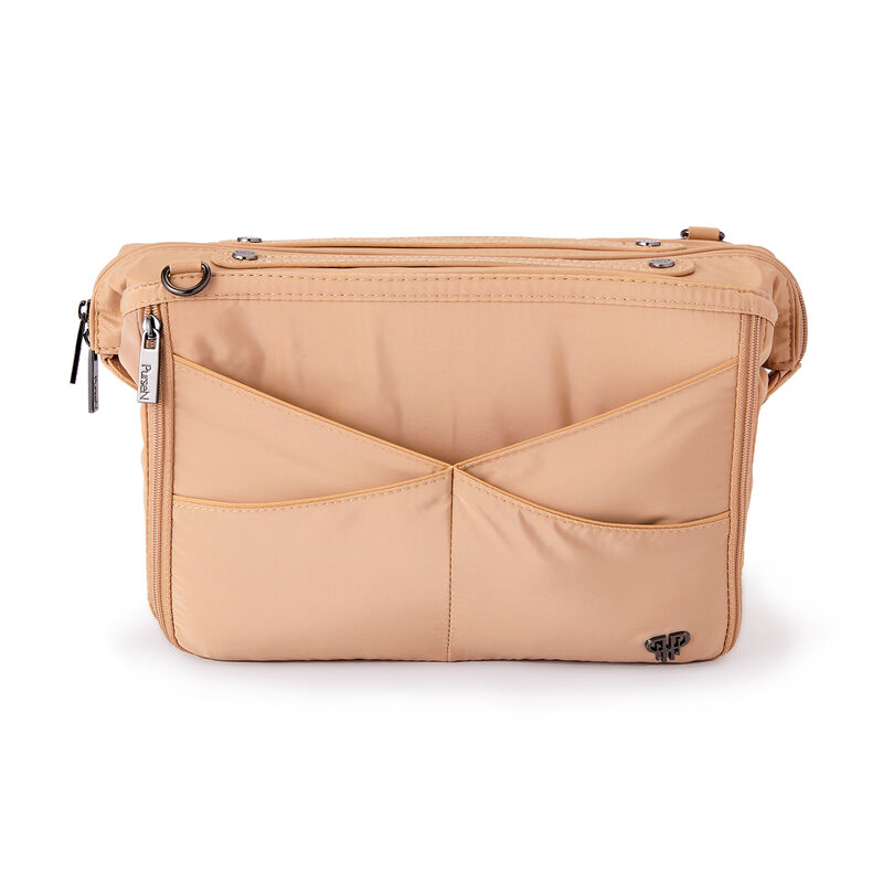 Pursen Littbag Lighted Nude Nylon Purse Organizer image number 0