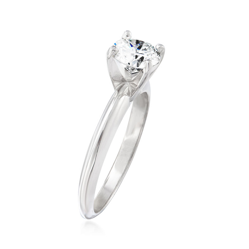.90 Carat Diamond Ring in 14kt White Gold image number 2