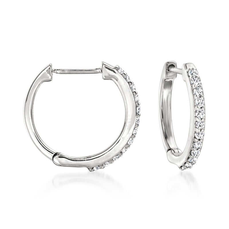 2.20 ct. t.w. White Topaz Starfish and Crab Mismatched Drop Earrings with Black Spinel in Sterling Silver image number 3