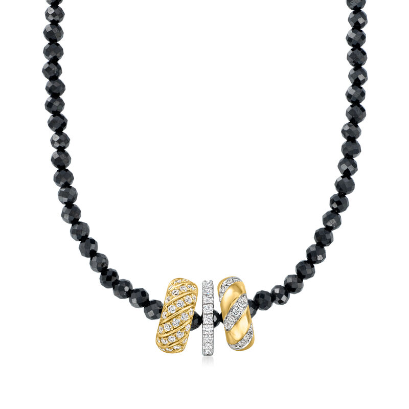 .20 ct. t.w. Lab-Grown Diamond Bead Charm in 18kt Gold Over Sterling  image number 2