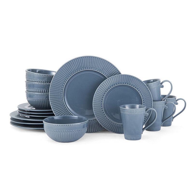 Mikasa "Italian Countryside" Blue 16-pc. Service for 4 Dinnerware Set image number 0