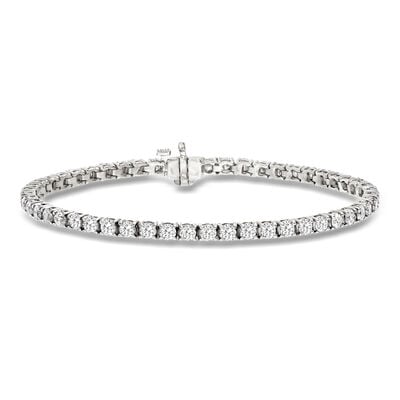 5.00 ct. t.w. Diamond Tennis Bracelet in 14kt White Gold