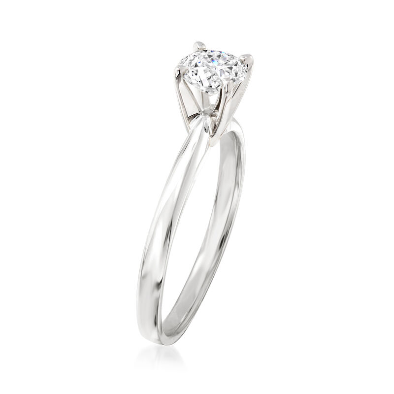 .75 Carat Diamond Solitaire Ring in 14kt White Gold image number 2