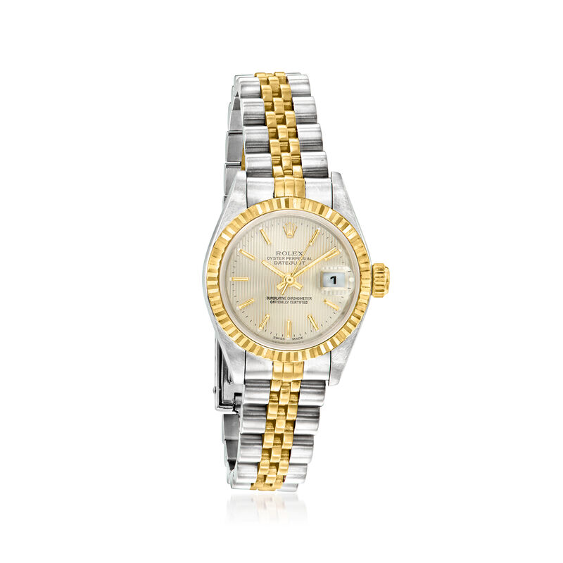 Pre-Owned Rolex Datejust Women's 26mm Automatic Stainless Steel and 18kt Yellow Gold Watch  image number 0