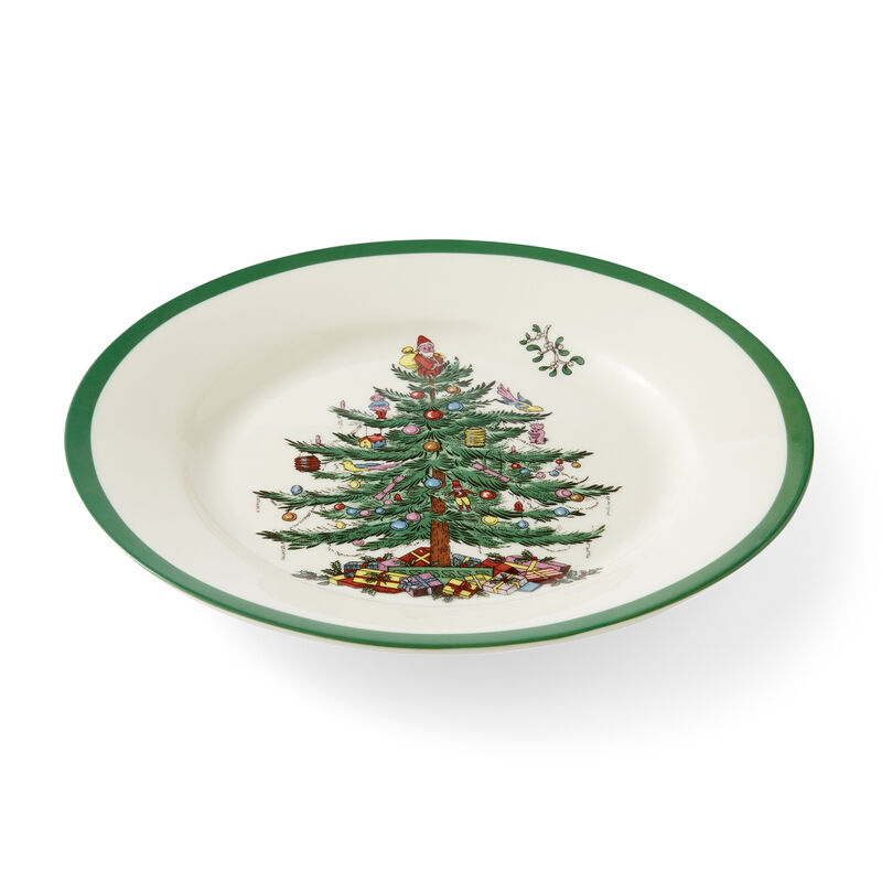 Spode "Christmas Tree Holly" 12-pc. Service for 4 Earthenware Dinnerware Set image number 2