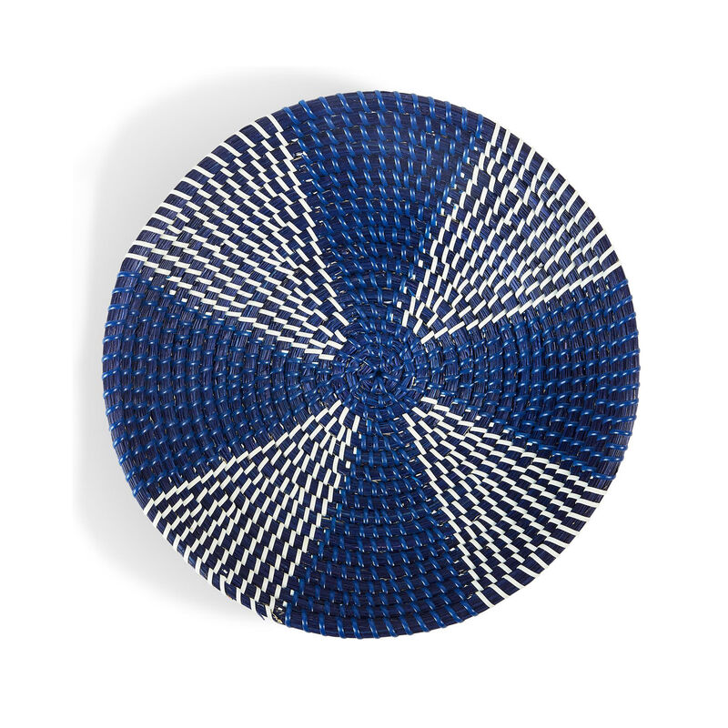 Set of 2 Deep Sea Handcrafted Seagrass Decor Baskets image number 2