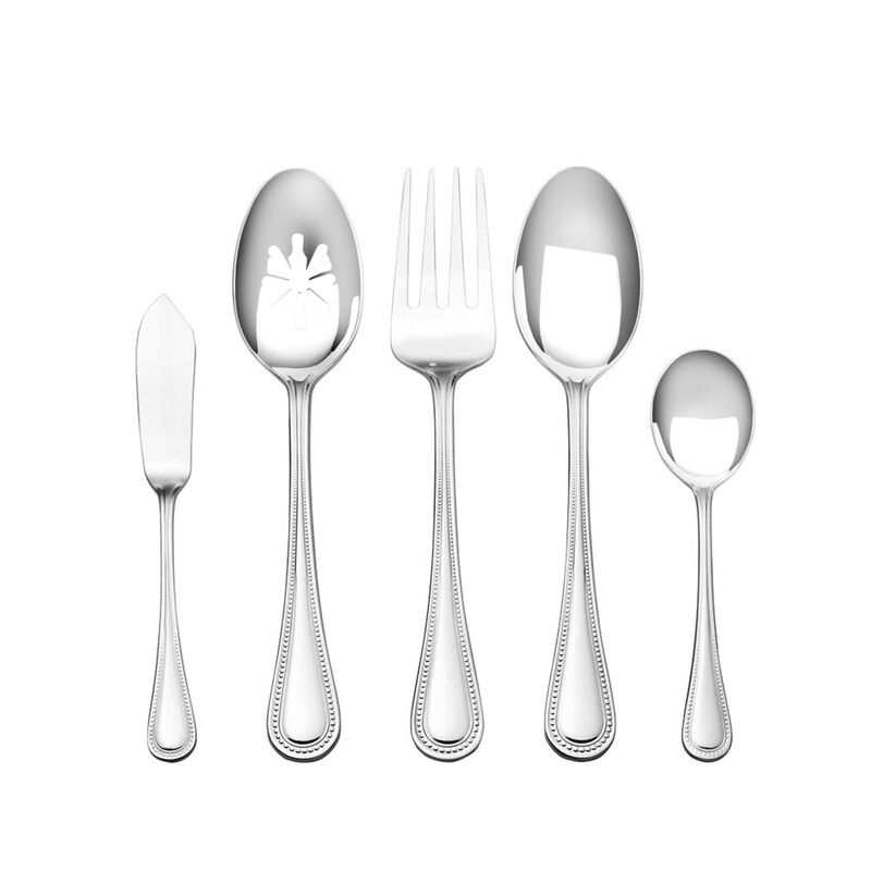 Wallace "Bead" 65-pc. Service for 12 18/0 Stainless Steel Flatware Set image number 0