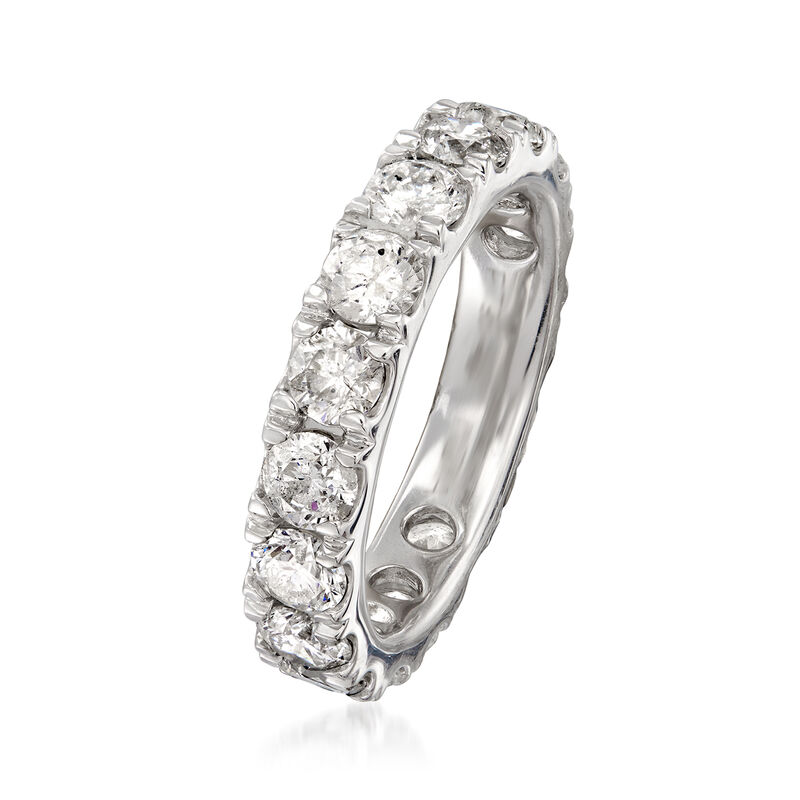 4.00 ct. t.w. Diamond Eternity Band in Platinum. Size 7 image number 2