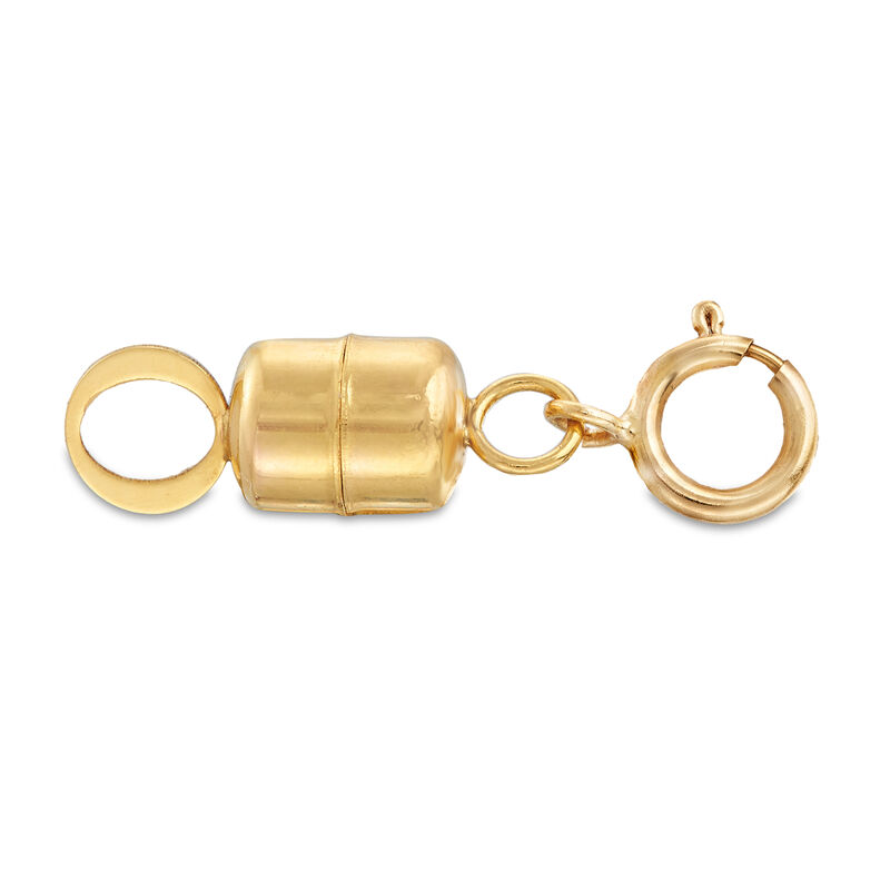 Italian 18kt Yellow Gold Magnetic Clasp Converter image number 0