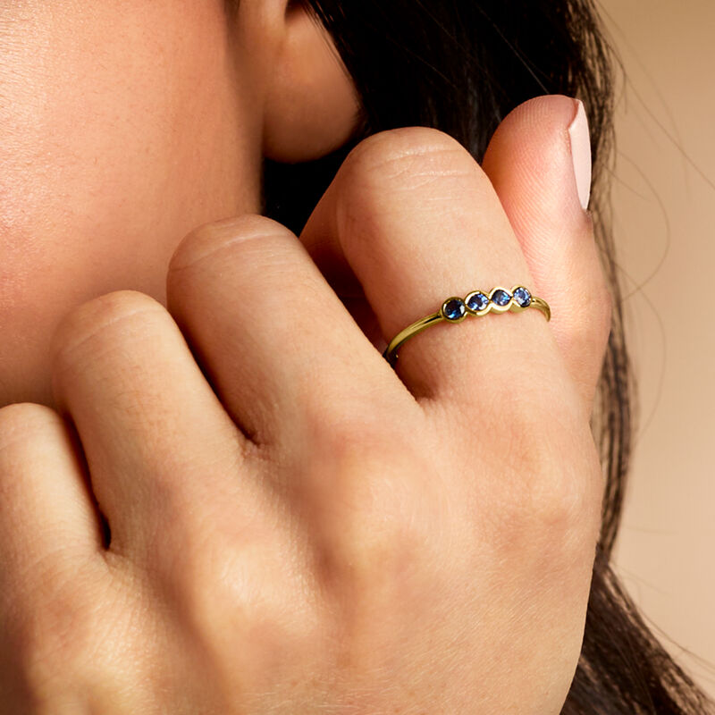 .20 ct. t.w. Sapphire Ring in 14kt Yellow Gold image number 2