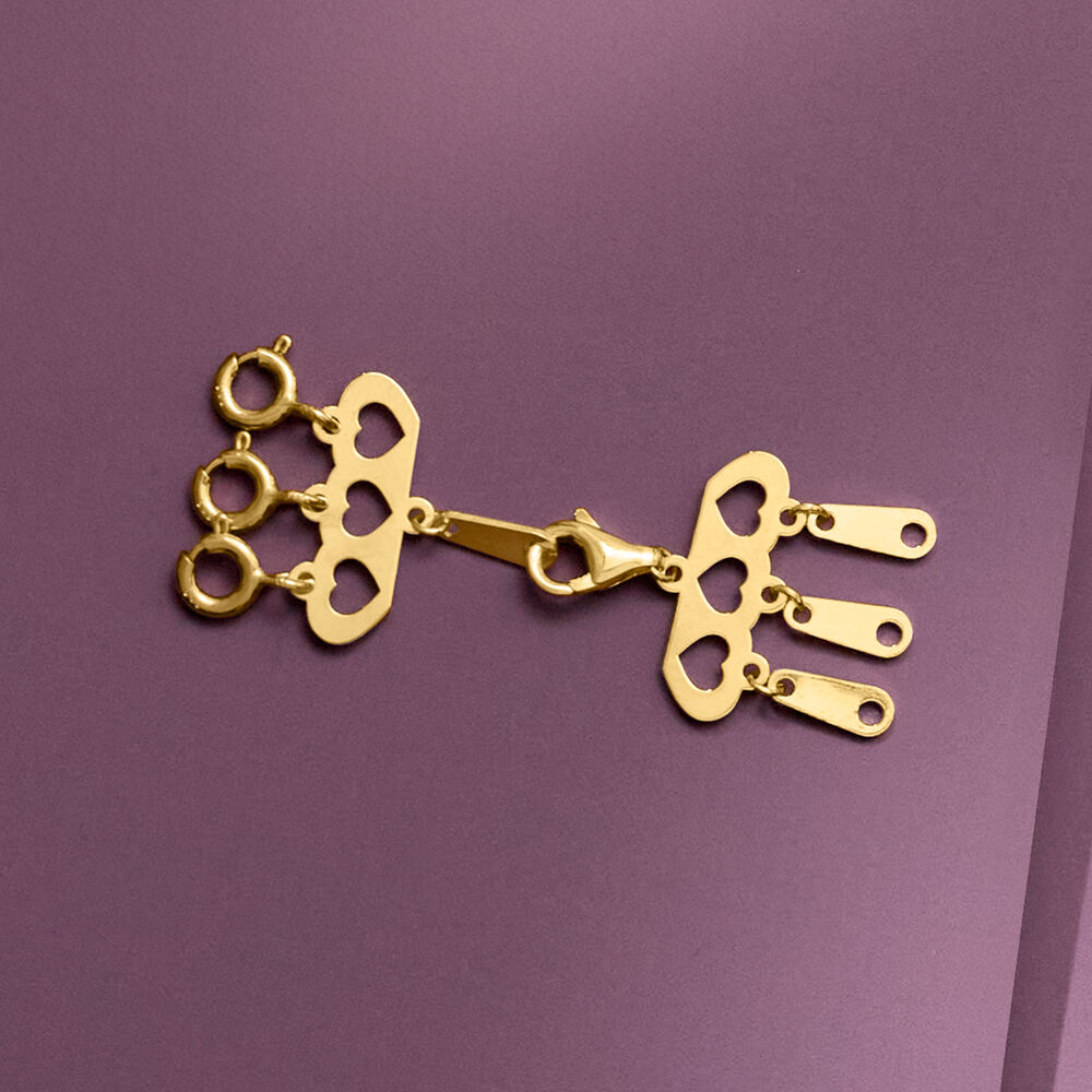 Italian 14kt Yellow Gold Layering Clasp