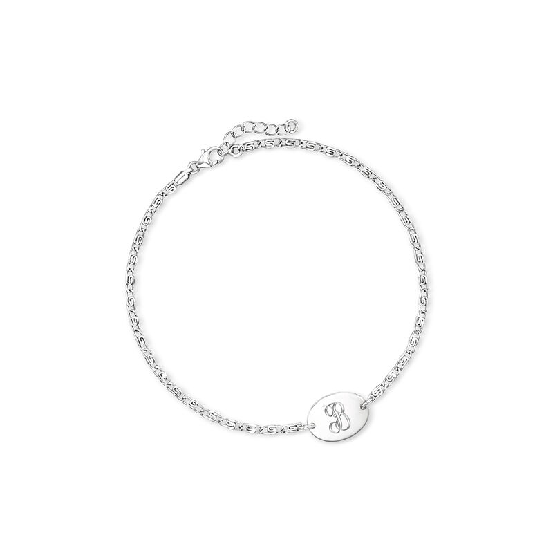 Sterling Silver Personalized Anklet image number 0