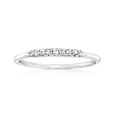 .10 ct. t.w. Diamond Ring in Sterling Silver