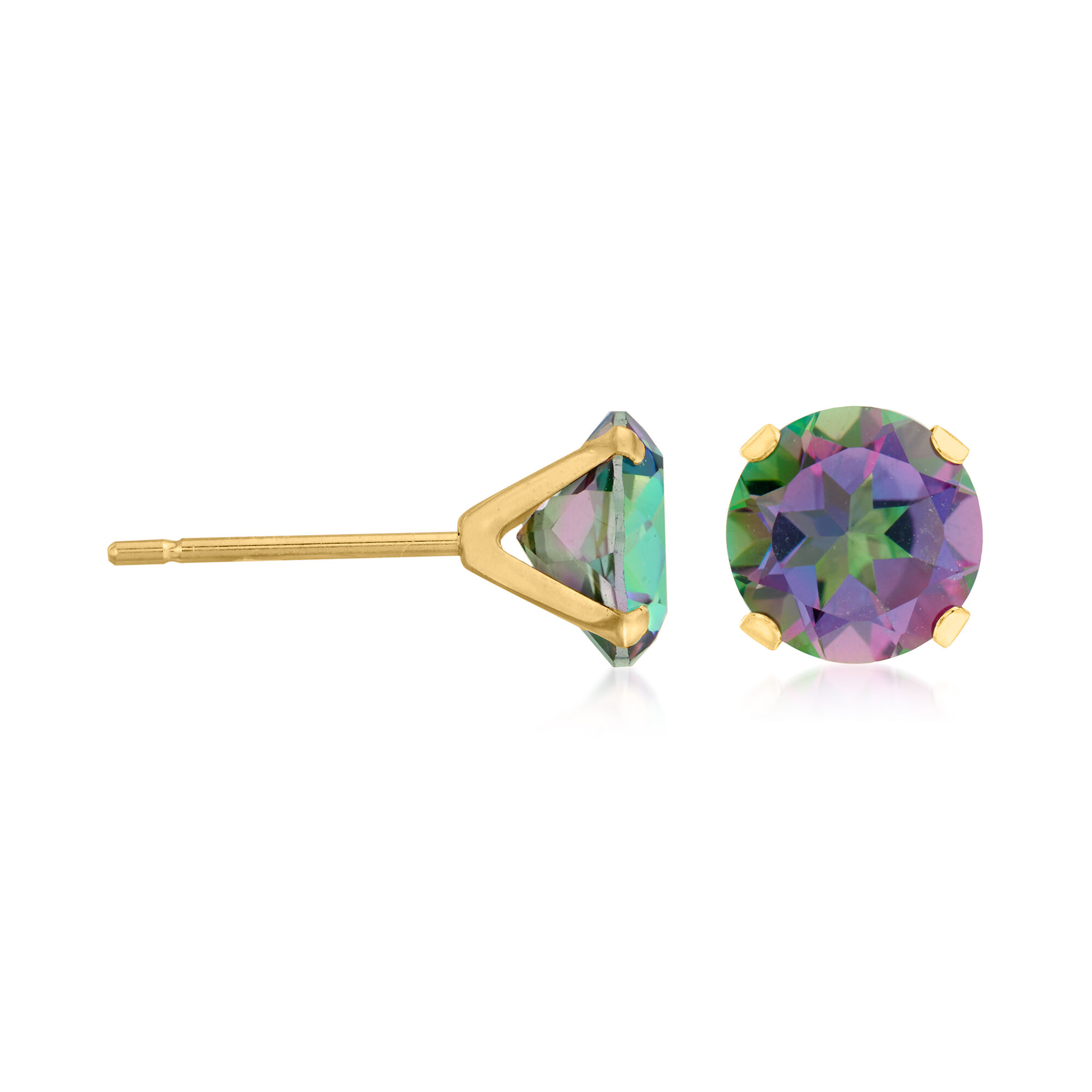 アノーピアス  TELES ゴールド Amazon.com: Ross-Simons 1.00 ct. t.w. Bezel-Set Diamond Stud