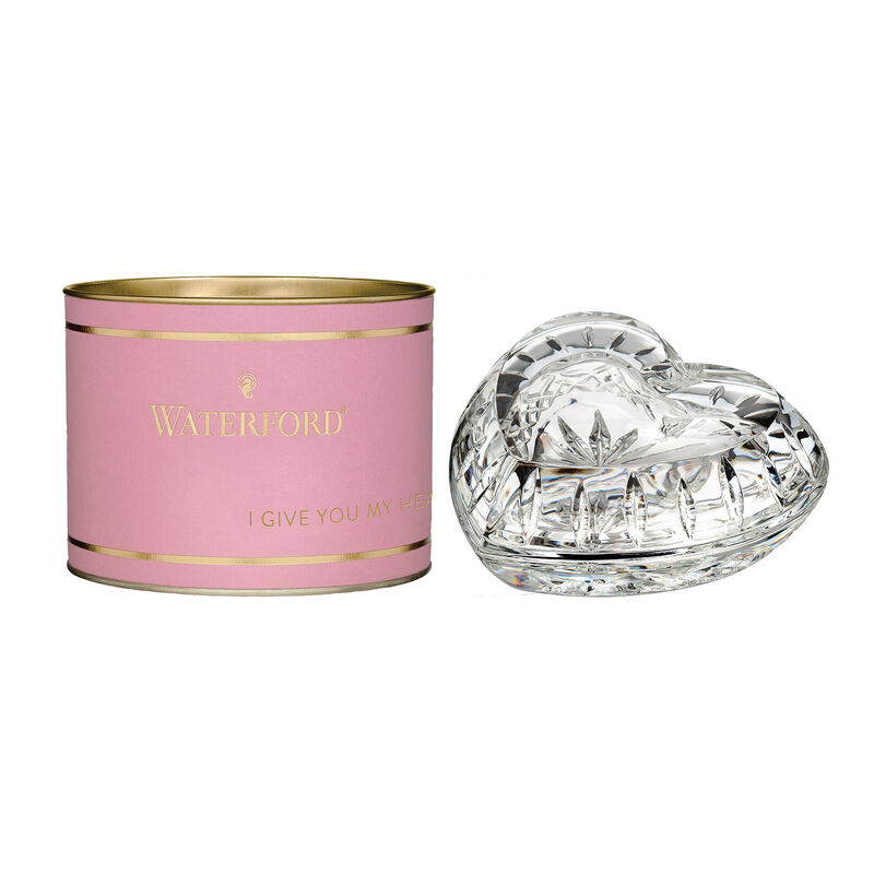 Waterford Crystal Heart Ring Box image number 1