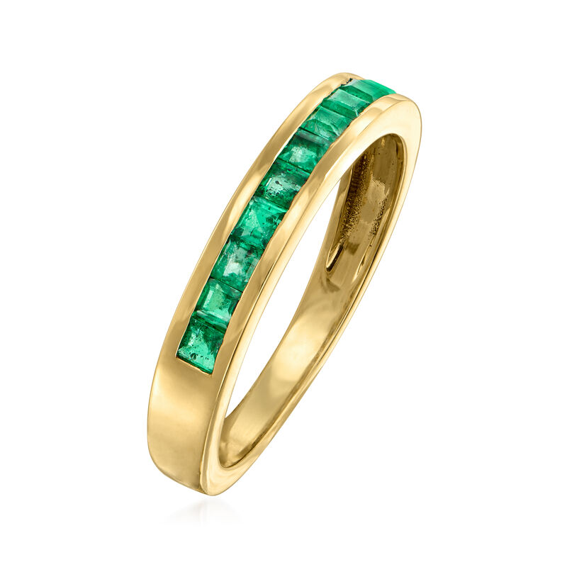 .50 ct. t.w. Emerald Ring in 14kt Yellow Gold image number 2