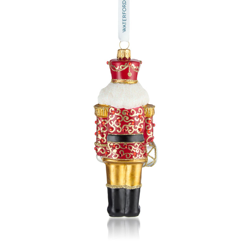 Waterford Crystal &quot;Holiday Heirlooms&quot; Glass Nutcracker Ornament image number 2