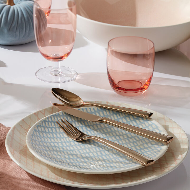 Lenox "Colebrook" Champagne 5-pc. 18/10 Stainless Steel Place Setting image number 13