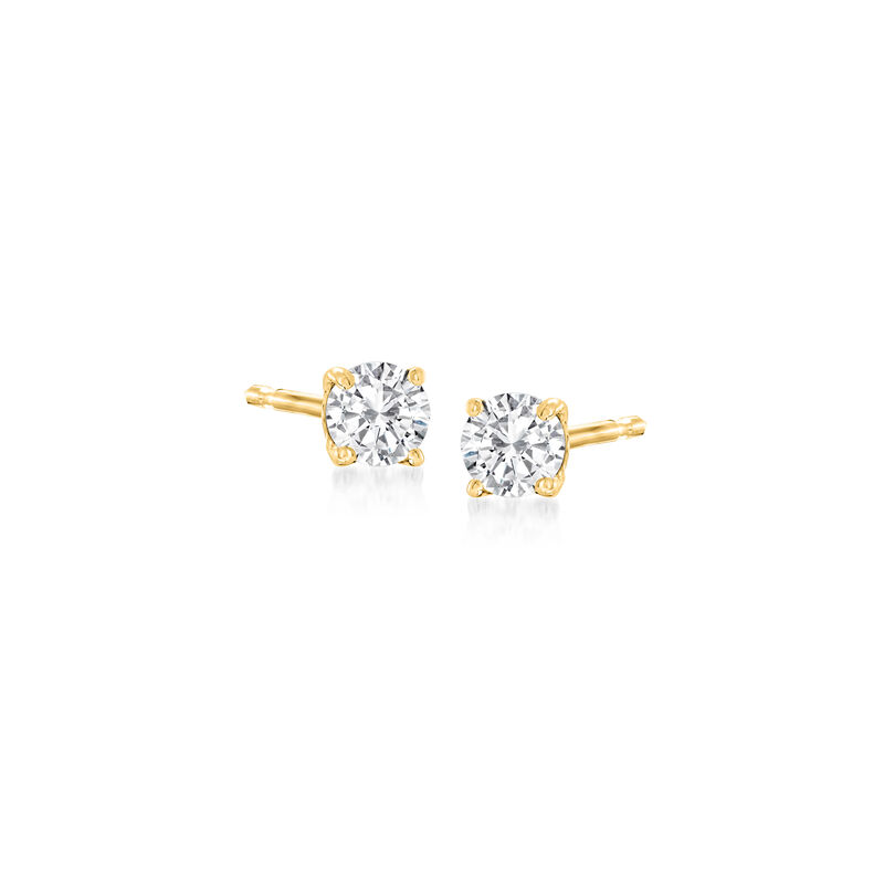 .25 ct. t.w. Diamond Stud Earrings in 14kt Yellow Gold image number 0