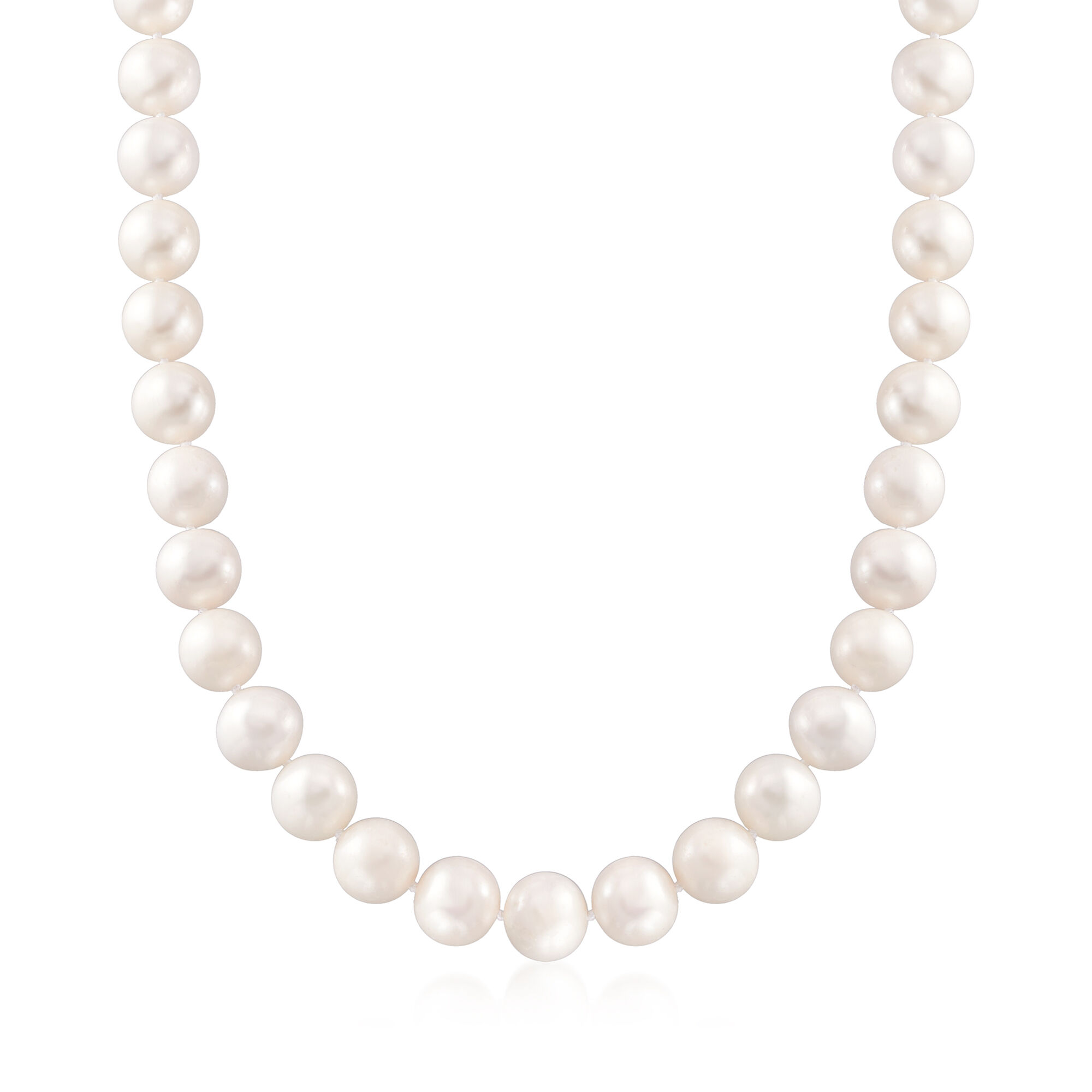 Spectacular 11-12mm Pearl Necklace – Borneo Pearls