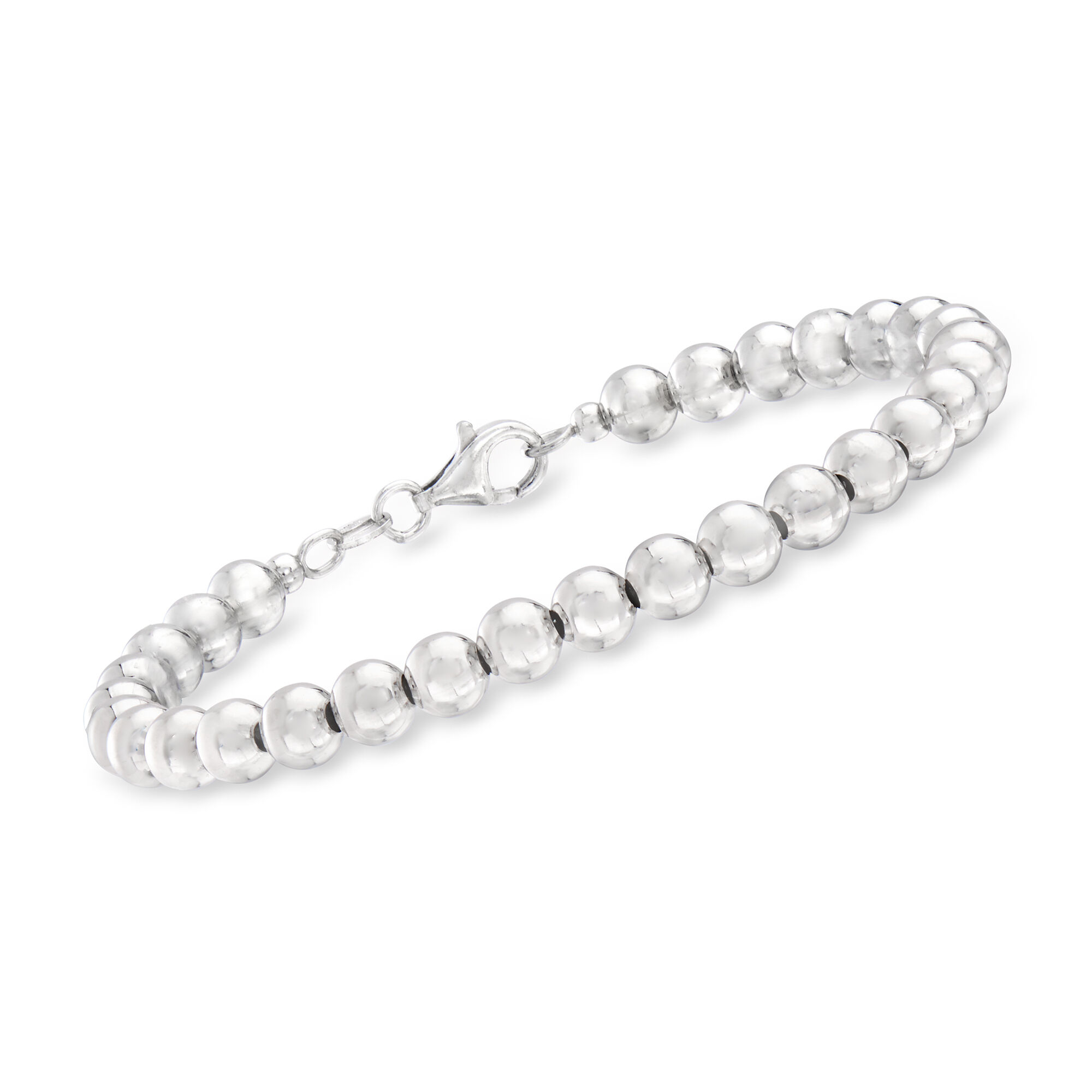 ★rosemont★ SILVER BRACELET RJ0015 Clean Lines, Cool Confidence—Silver Bracelets