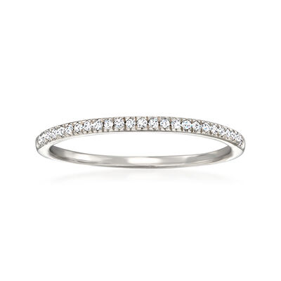 .10 ct. t.w. Diamond Ring in Sterling Silver