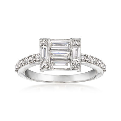 .75 ct. t.w. Lab-Grown Diamond Ring in Sterling Silver