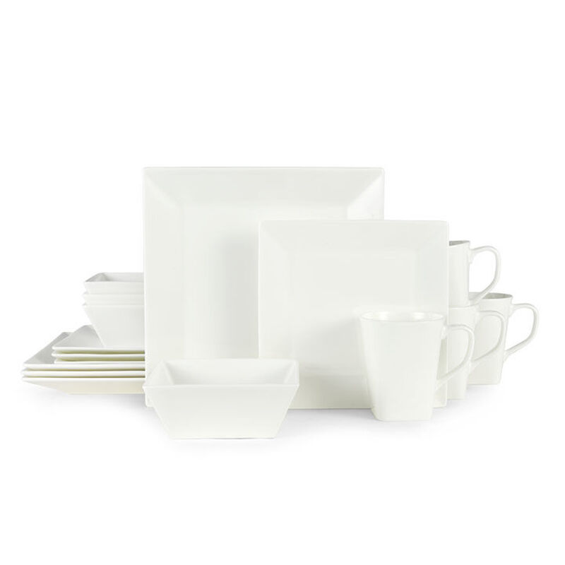 Mikasa "Delray Square" 16-pc. Service for 4 Dinnerware Set image number 1