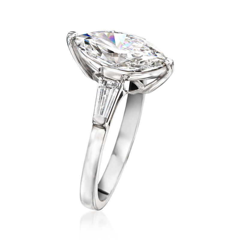 2.30 ct. t.w. Lab-Grown Diamond Ring in 14kt White Gold. Size 9 image number 2