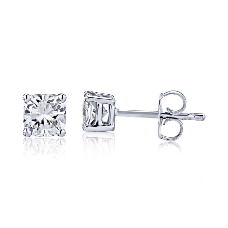 .70 ct. t.w. Certified Diamond Stud Earrings in Platinum image number 2