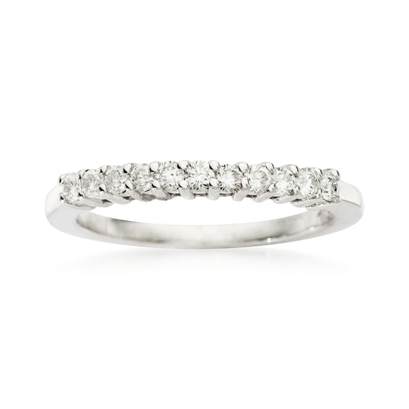 .25 ct. t.w. Diamond Wedding Ring in 14kt White Gold image number 0