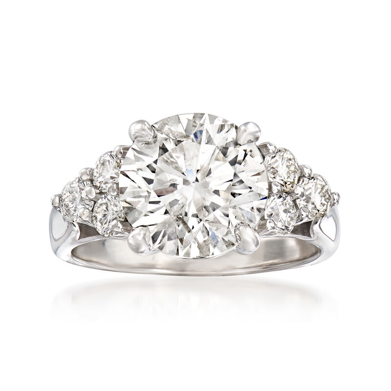 Majestic Collection 4.84 ct. t.w. Diamond Ring in 18kt White Gold image number 0
