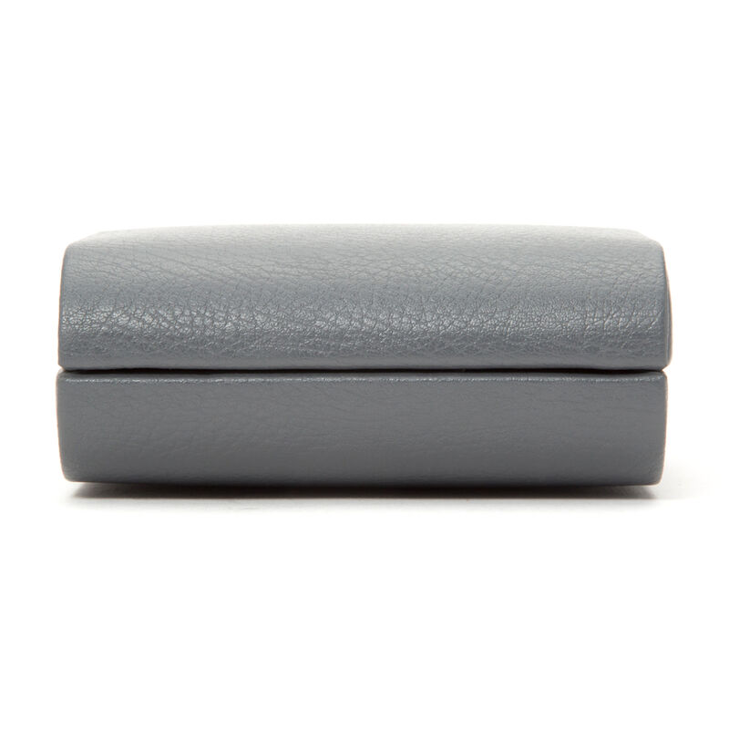 Wolf "Howard" Gray Leather 4-pc. Cuff Link Box image number 1