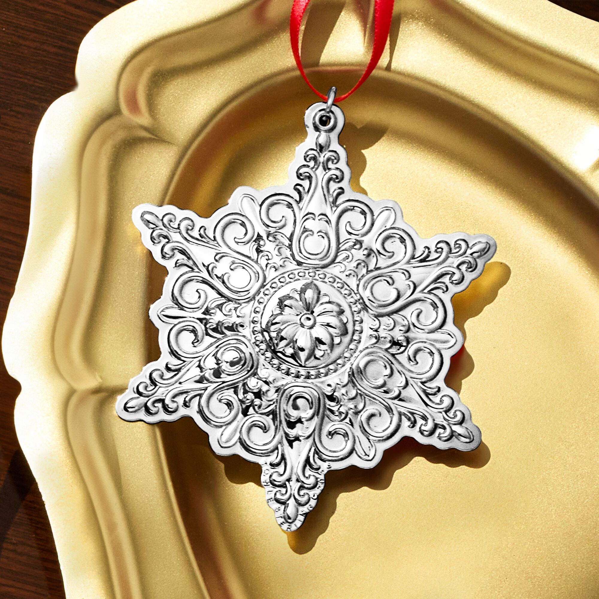 Towle 2024 Annual Sterling Silver Old Master Snowflake Ornament 35th Edition