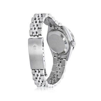 Pre-Owned Rolex Datejust Women's 26mm Automatic Stainless Steel and 14kt White Gold Watch