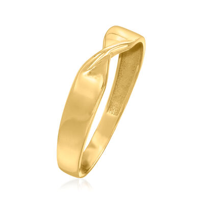 10kt Yellow Gold Twisted Ring