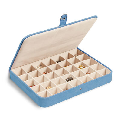 Mele & Co. &quot;Cameron&quot; Blue Jewelry Box