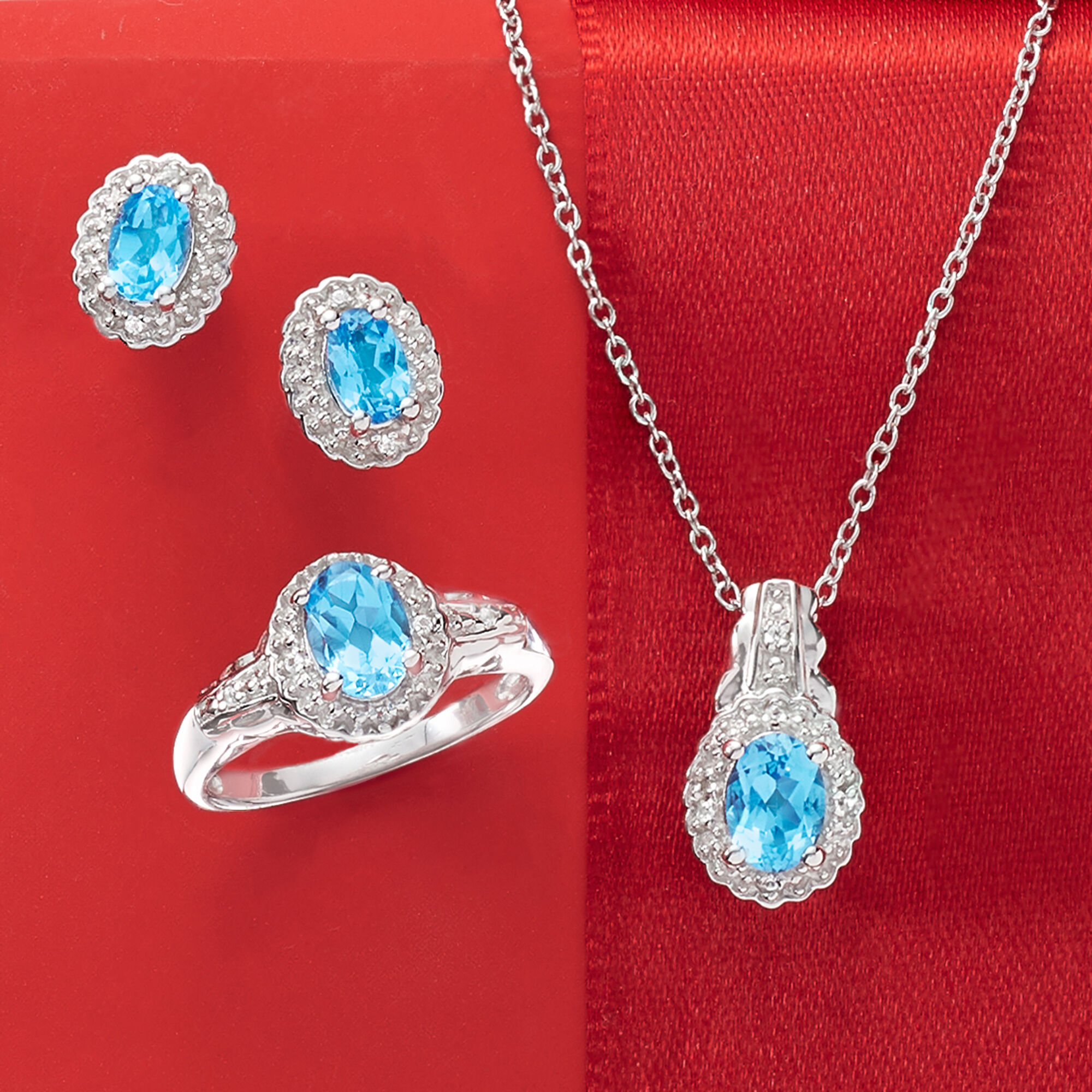 a ♥ 20 ct. t.w. Multi-Gemstone and .13 ct. t.w. Diamond American