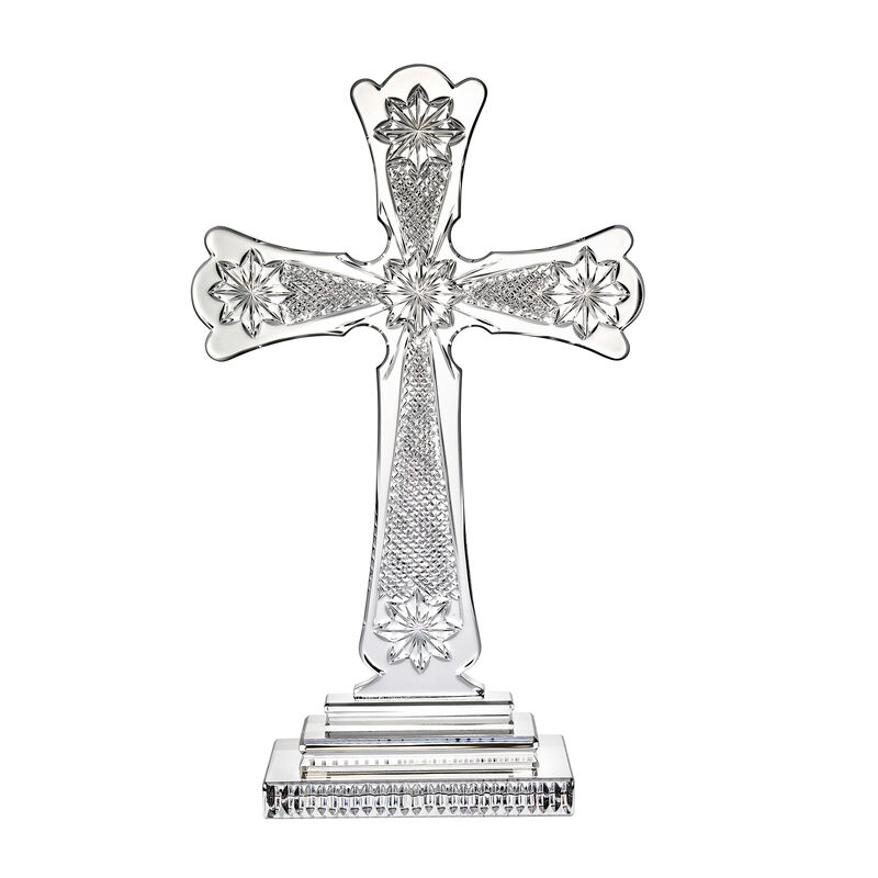 Waterford Crystal "Master Craft" Annual Irish Standing Cross image number 0