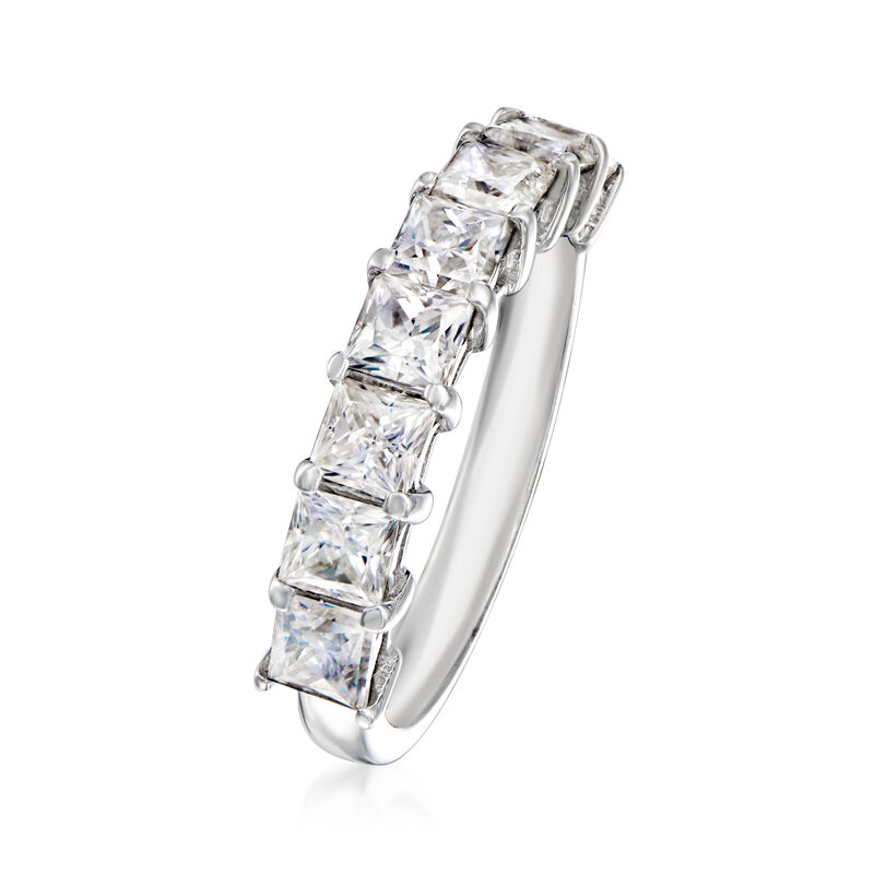 2.00 ct. t.w. Moissanite Ring in Sterling Silver image number 2