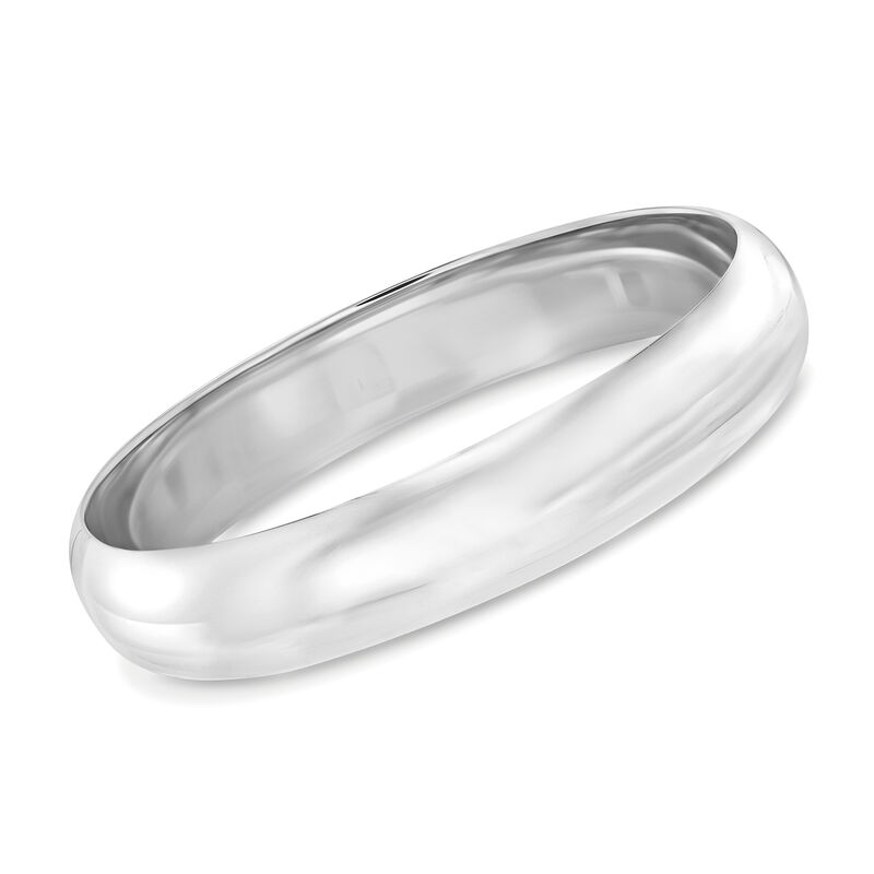 Sterling Silver Personalized Bangle Bracelet image number 1