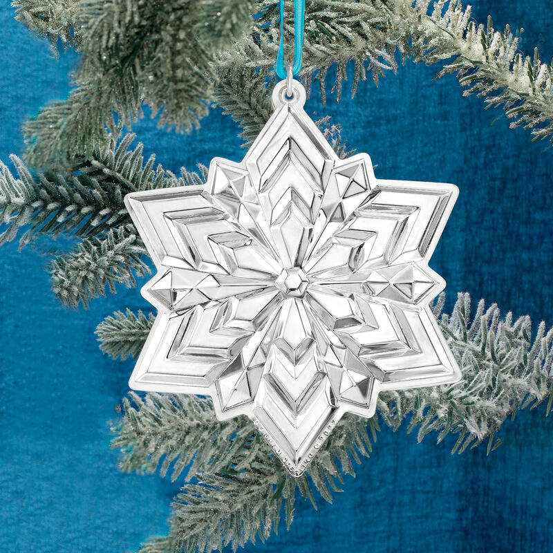 Gorham 2022 Annual Sterling Silver Snowflake Ornament - 53rd Edition image number 8