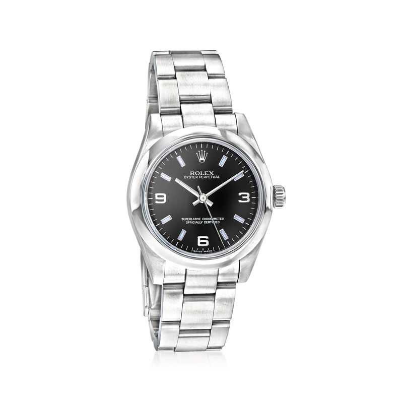 Pre-Owned Rolex Oyster Perpetual Women's 31mm Automatic Stainless Steel Watch  image number 0