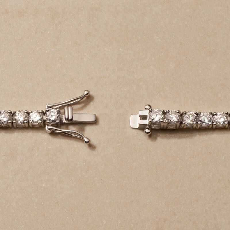 8.00 ct. t.w. Diamond Tennis Bracelet in 14kt White Gold image number 3
