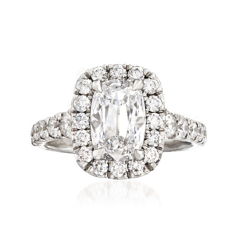 Henri Daussi 2.61 ct. t.w. Certified Diamond Ring in Platinum image number 0