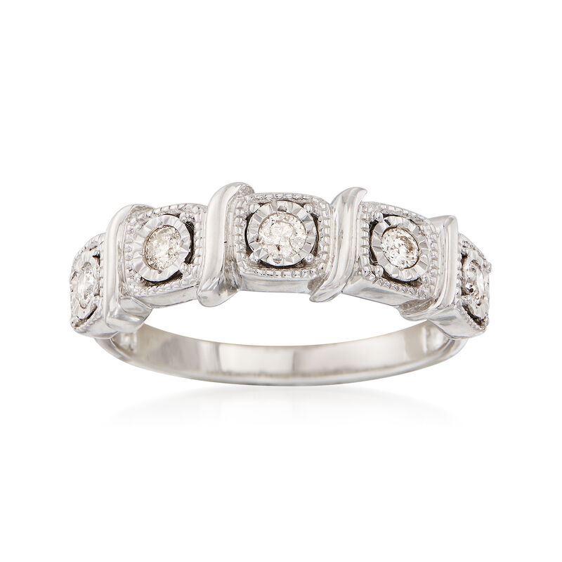 .25 ct. t.w. Diamond Five-Stone Ring in 14kt White Gold image number 0