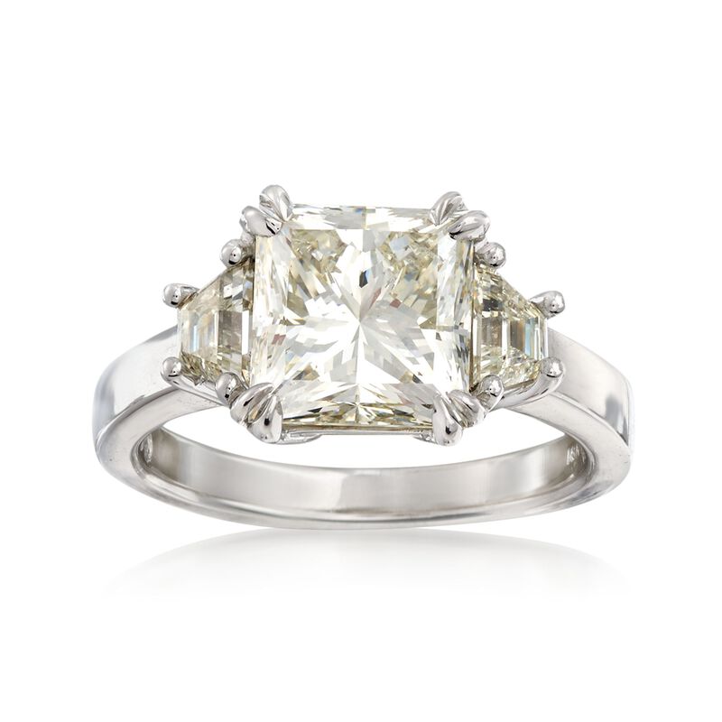 Majestic Collection 4.70 ct. t.w. Diamond Ring in 18kt White Gold image number 0