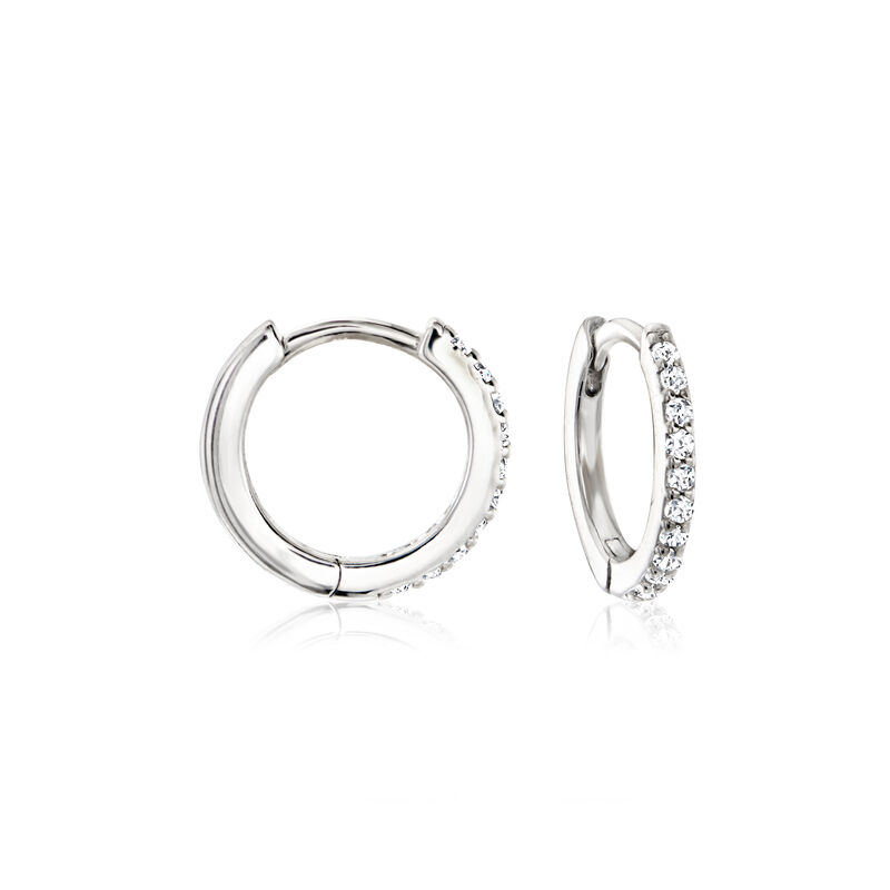 2.80 ct. t.w. Simulated Multi-Gemstone and .60 ct. t.w. CZ Jewelry Set: Huggie Hoop Earrings and Three Pairs of Interchangeable Drops in Sterling Silver  image number 6