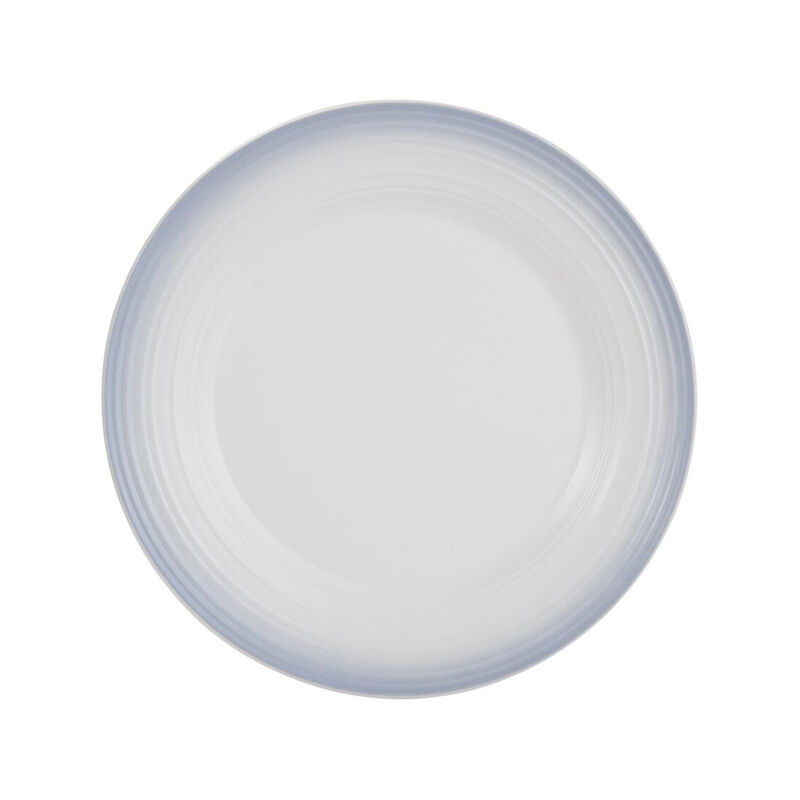 Mikasa &quot;Swirl&quot; Ombre Gray Round Platter image number 0