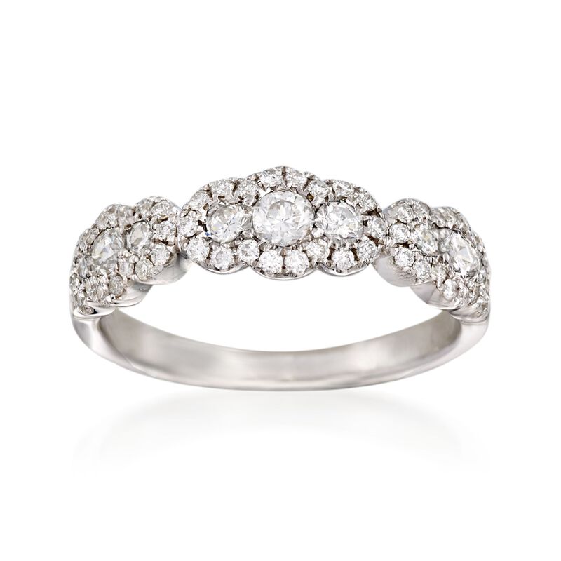 .77 ct. t.w. Diamond Ring in 14kt White Gold image number 0
